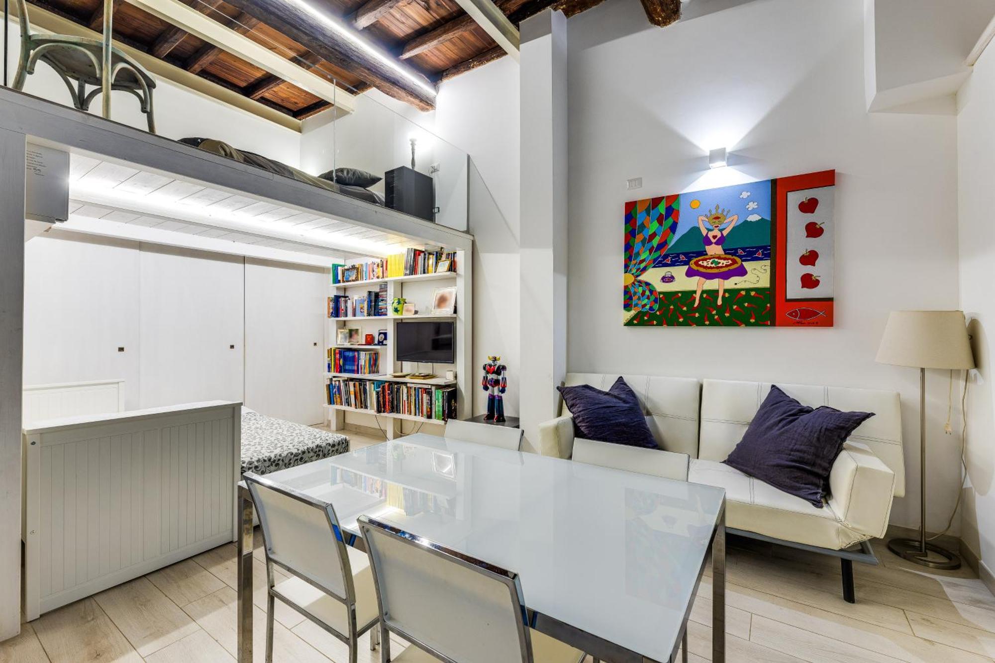 דירות Rome Historic Center Cozy Loft מראה חיצוני תמונה