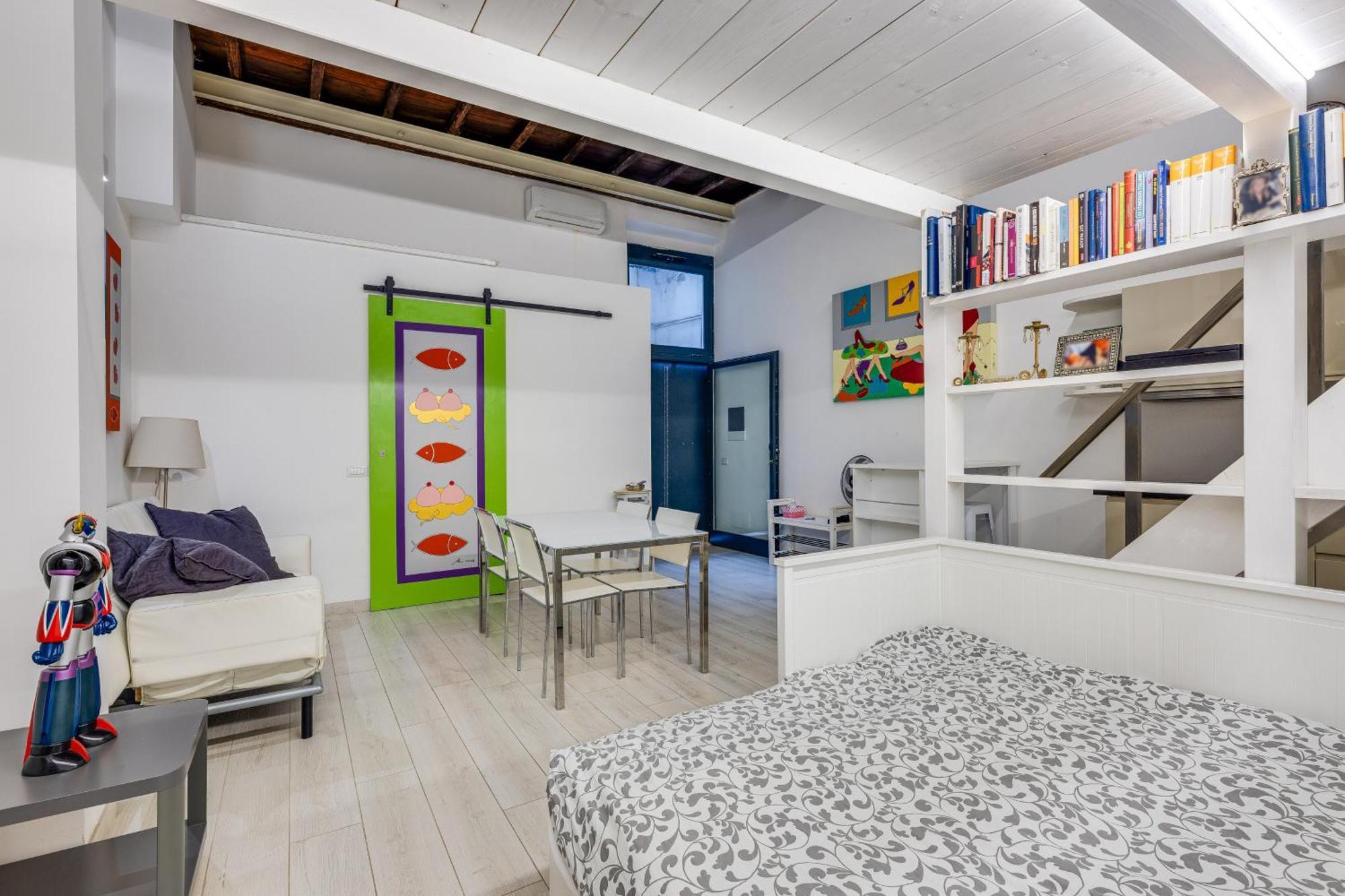 דירות Rome Historic Center Cozy Loft מראה חיצוני תמונה